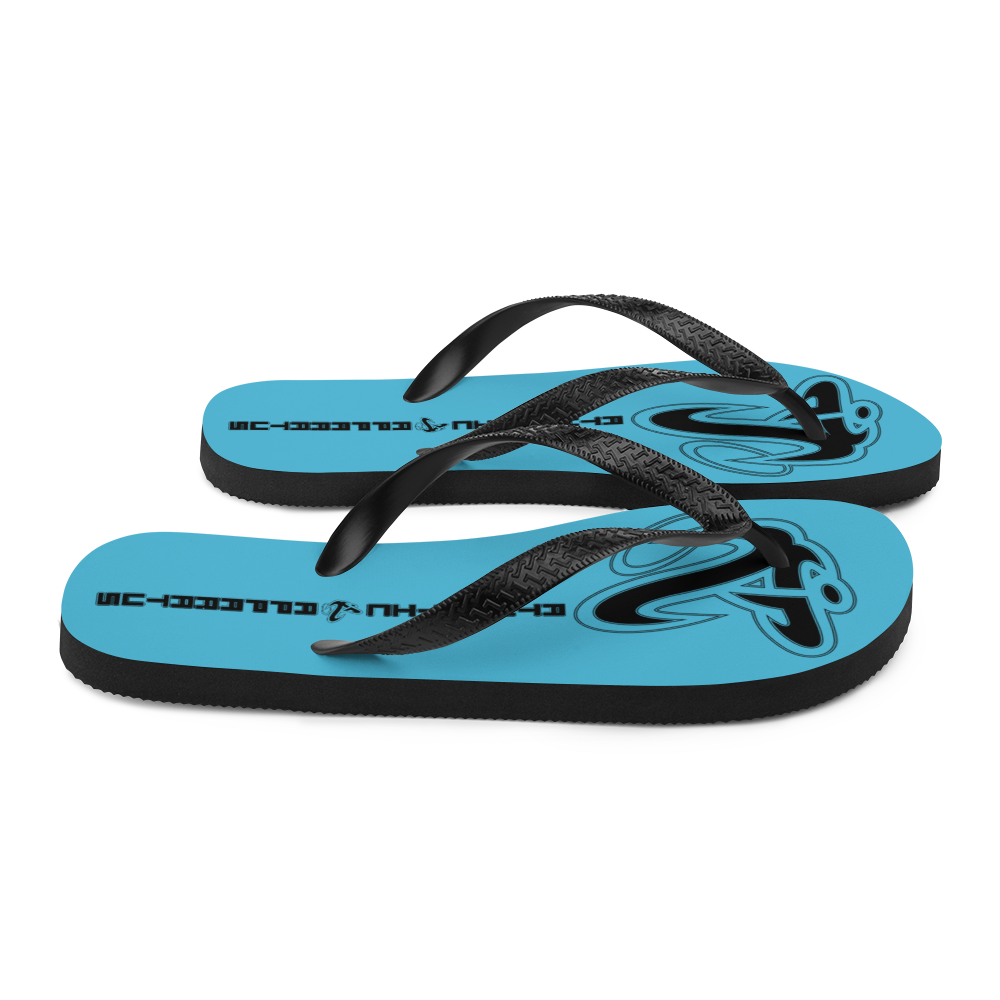 
                      
                        Athletic Apparatus Blue 7 Black logo Flip-Flops - Athletic Apparatus
                      
                    