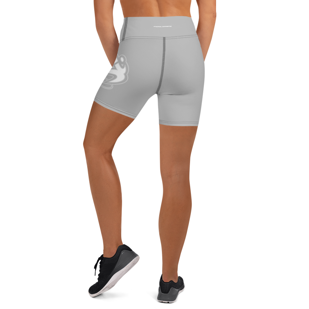 
                      
                        Athletic Apparatus Grey 2 White logo Yoga Shorts - Athletic Apparatus
                      
                    