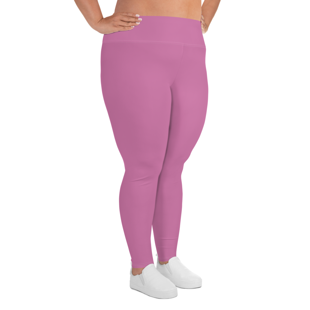 
                      
                        Athletic Apparatus Pink 1 White logo White stitch Plus Size Leggings - Athletic Apparatus
                      
                    