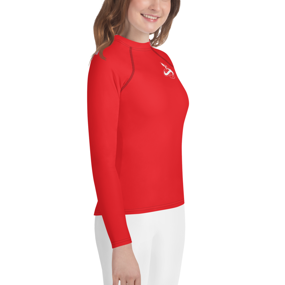 
                      
                        Athletic Apparatus Red 1 White logo Youth Rash Guard - Athletic Apparatus
                      
                    