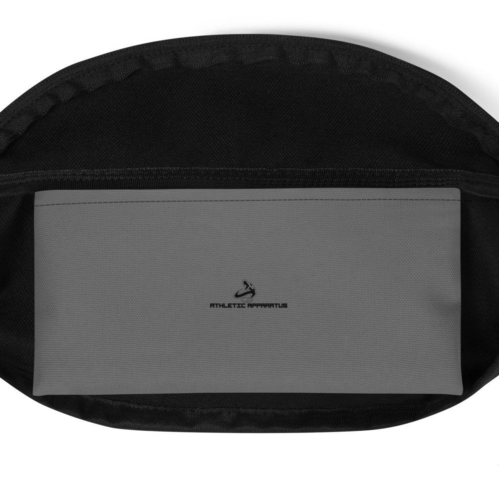 
                      
                        Athletic Apparatus Grey Black Logo Fanny Pack - Athletic Apparatus
                      
                    