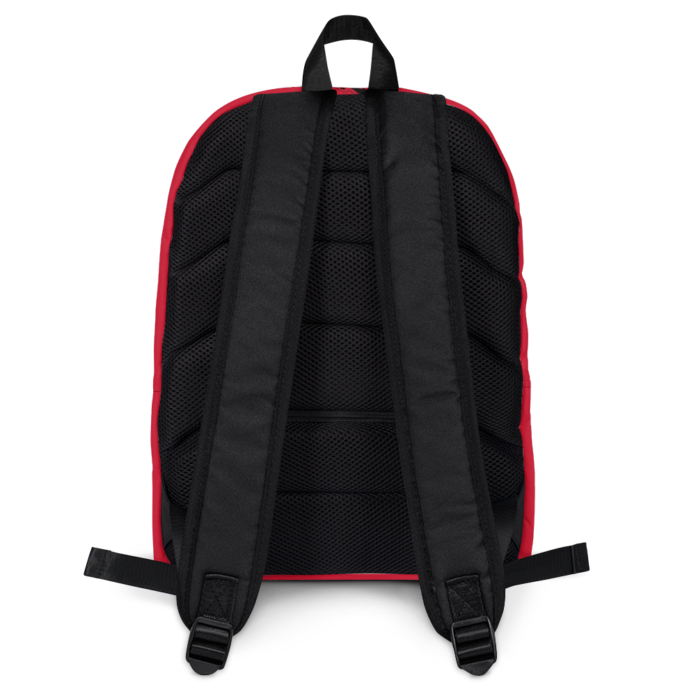 Athletic Apparatus Red Black logo Backpack - Athletic Apparatus