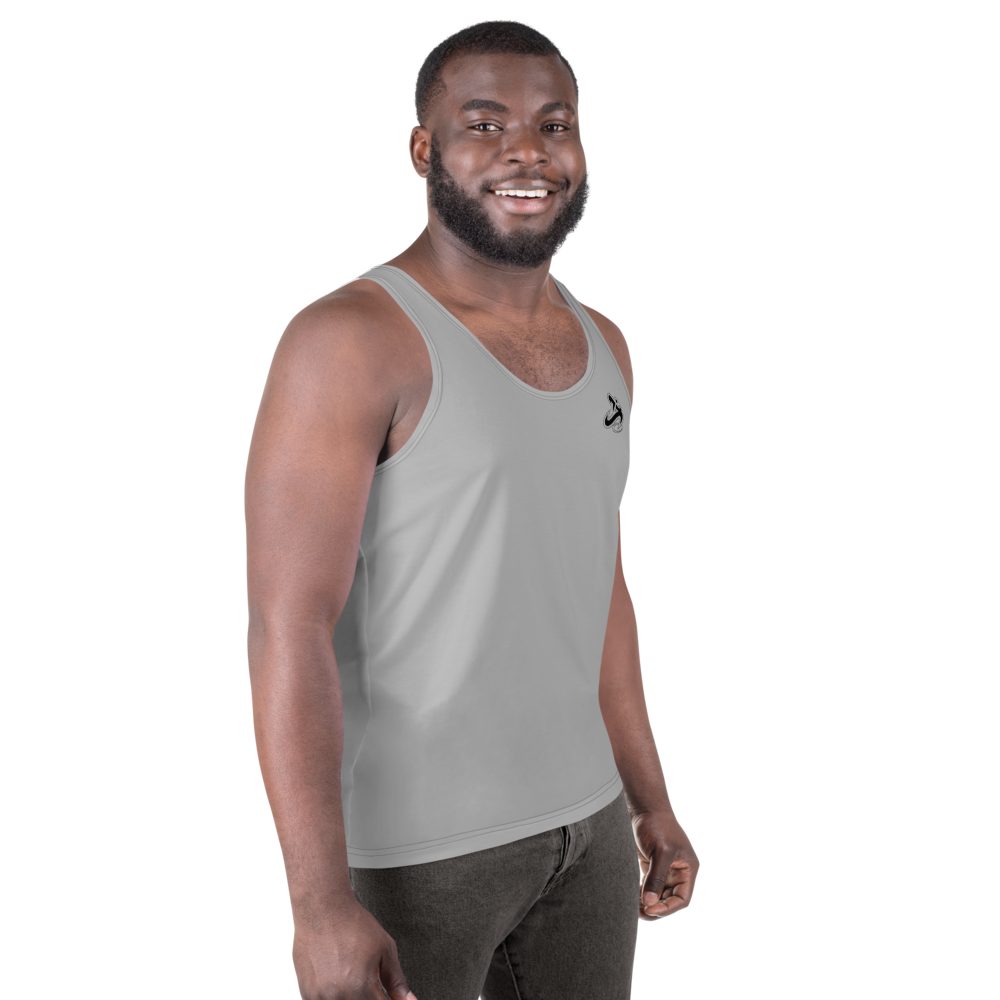 
                      
                        Athletic Apparatus Grey 2 Black logo Unisex Tank Top - Athletic Apparatus
                      
                    