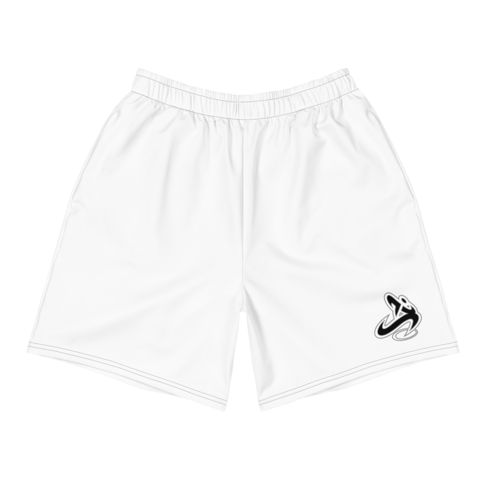 
                      
                        Athletic Apparatus White Black Logo Men's Athletic Long Shorts - Athletic Apparatus
                      
                    