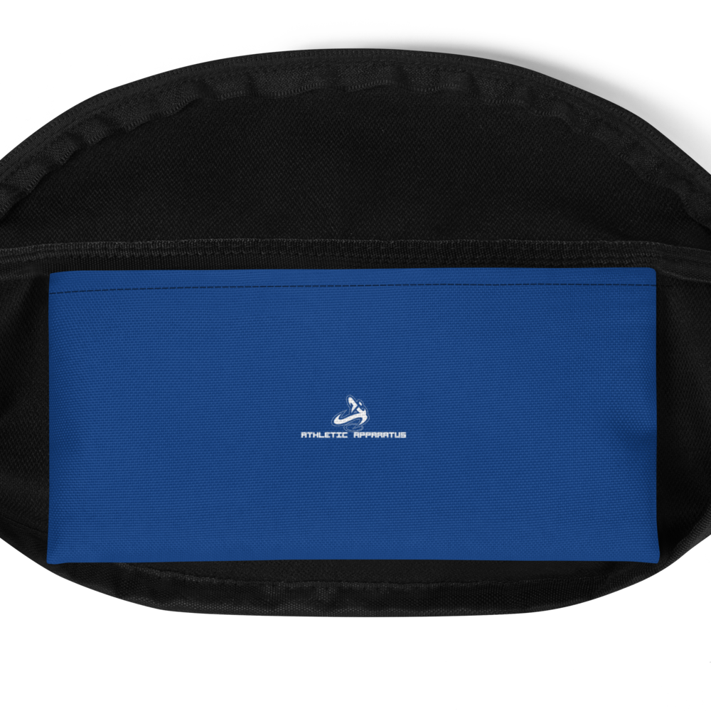 
                      
                        Athletic Apparatus Blue 2 White Logo Fanny Pack - Athletic Apparatus
                      
                    