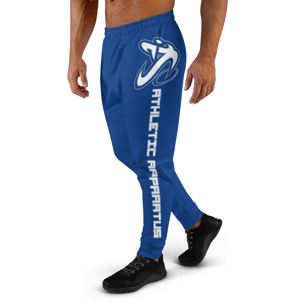 
                      
                        Athletic Apparatus Blue 2 White Logo V1 Men's Joggers - Athletic Apparatus
                      
                    