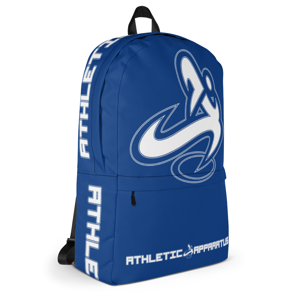 
                      
                        Athletic Apparatus Blue 2 White logo Backpack - Athletic Apparatus
                      
                    