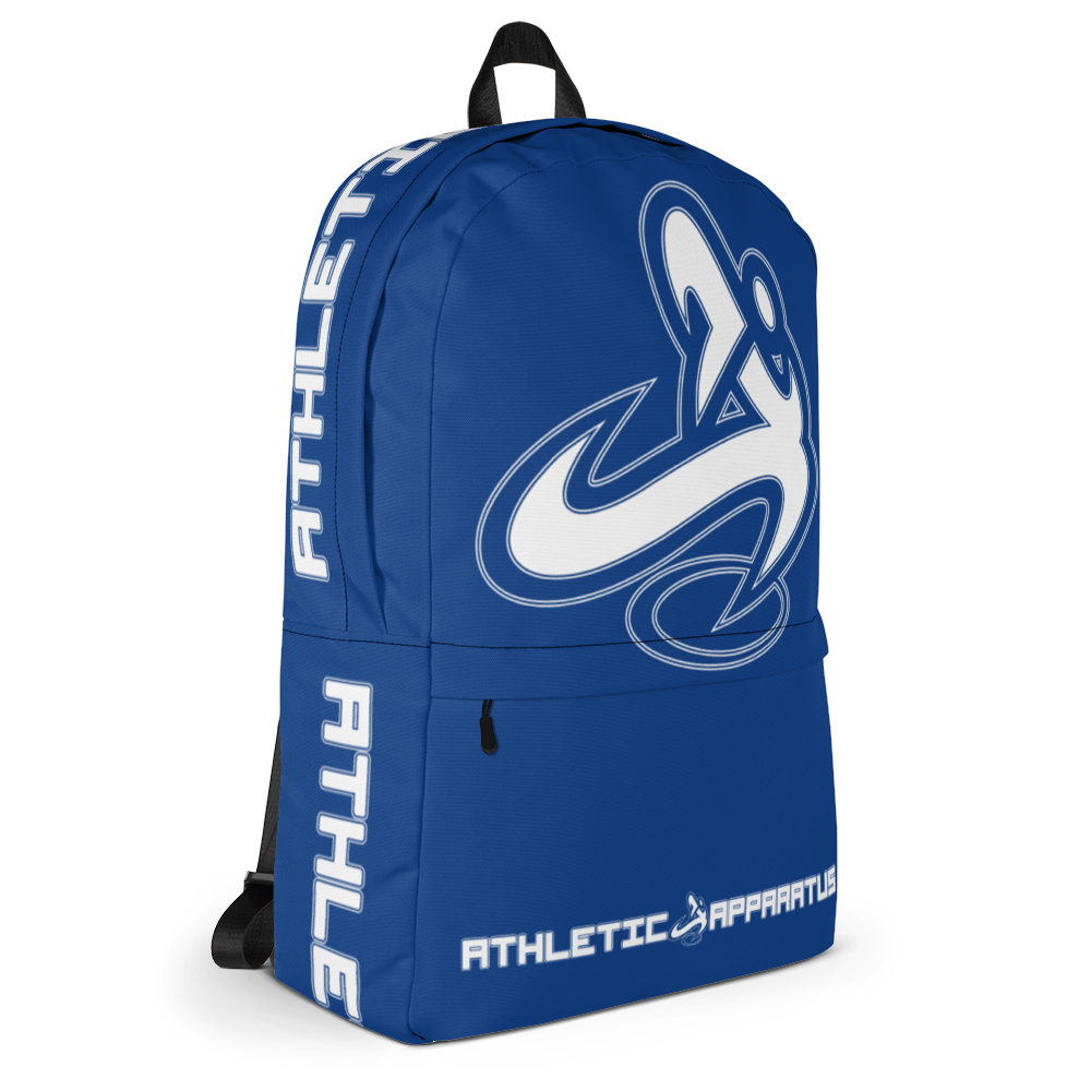 
                  
                    Athletic Apparatus Blue 2 White logo Backpack - Athletic Apparatus
                  
                
