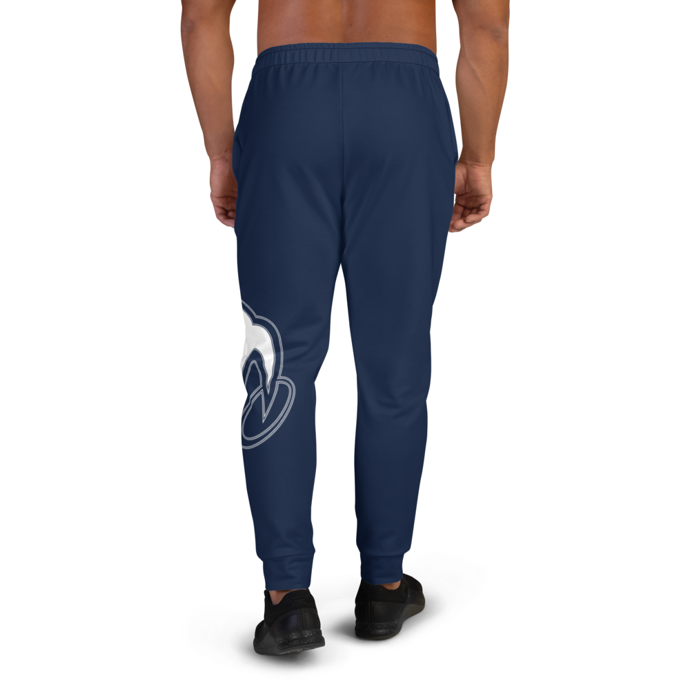 
                      
                        Athletic Apparatus Navy White Logo V2 Men's Joggers - Athletic Apparatus
                      
                    