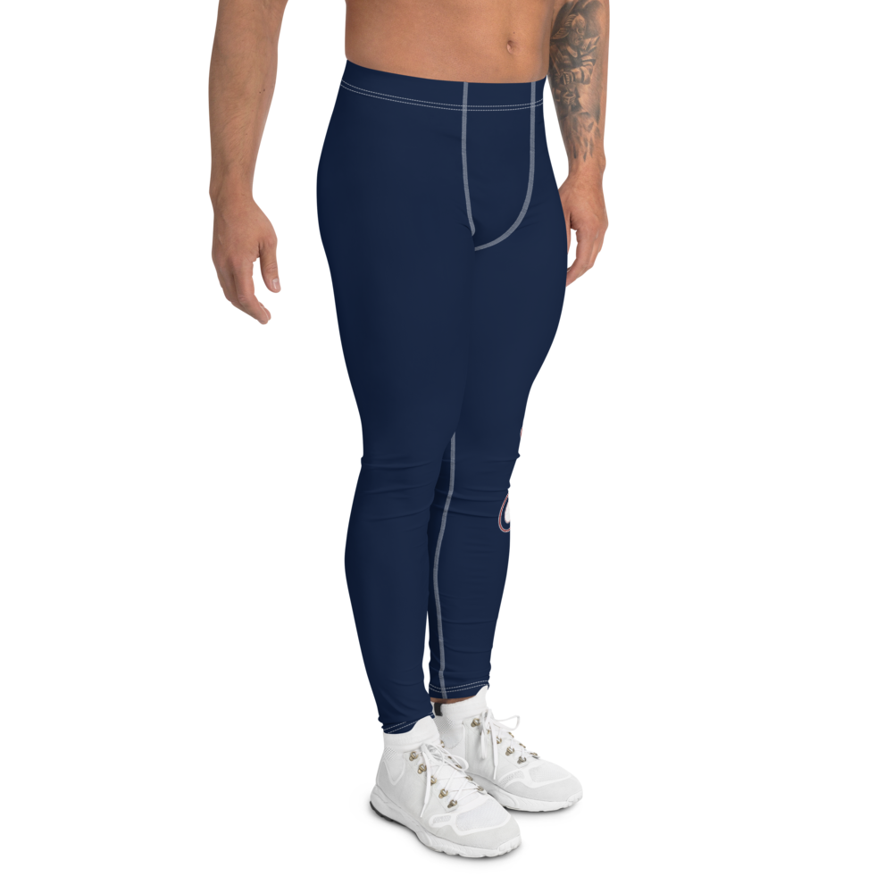 
                      
                        Athletic Apparatus Navy Blue rwb logo White stitch Men's Leggings - Athletic Apparatus
                      
                    