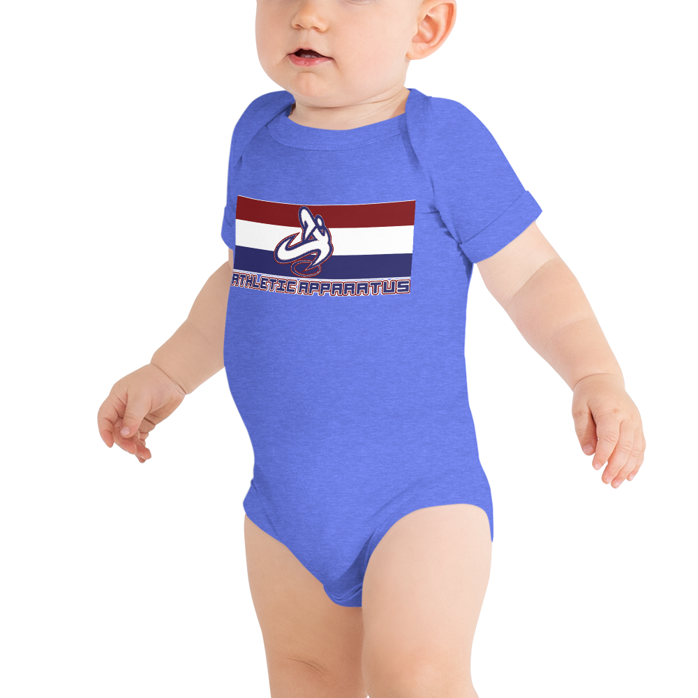 
                      
                        Athletic Apparatus Baby One Piece T-Shirt - Athletic Apparatus
                      
                    