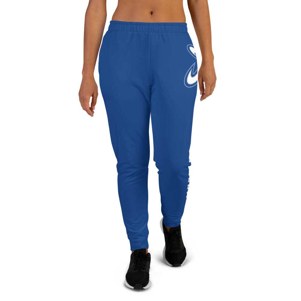 Athletic Apparatus Blue 2 White Logo Women's Joggers - Athletic Apparatus