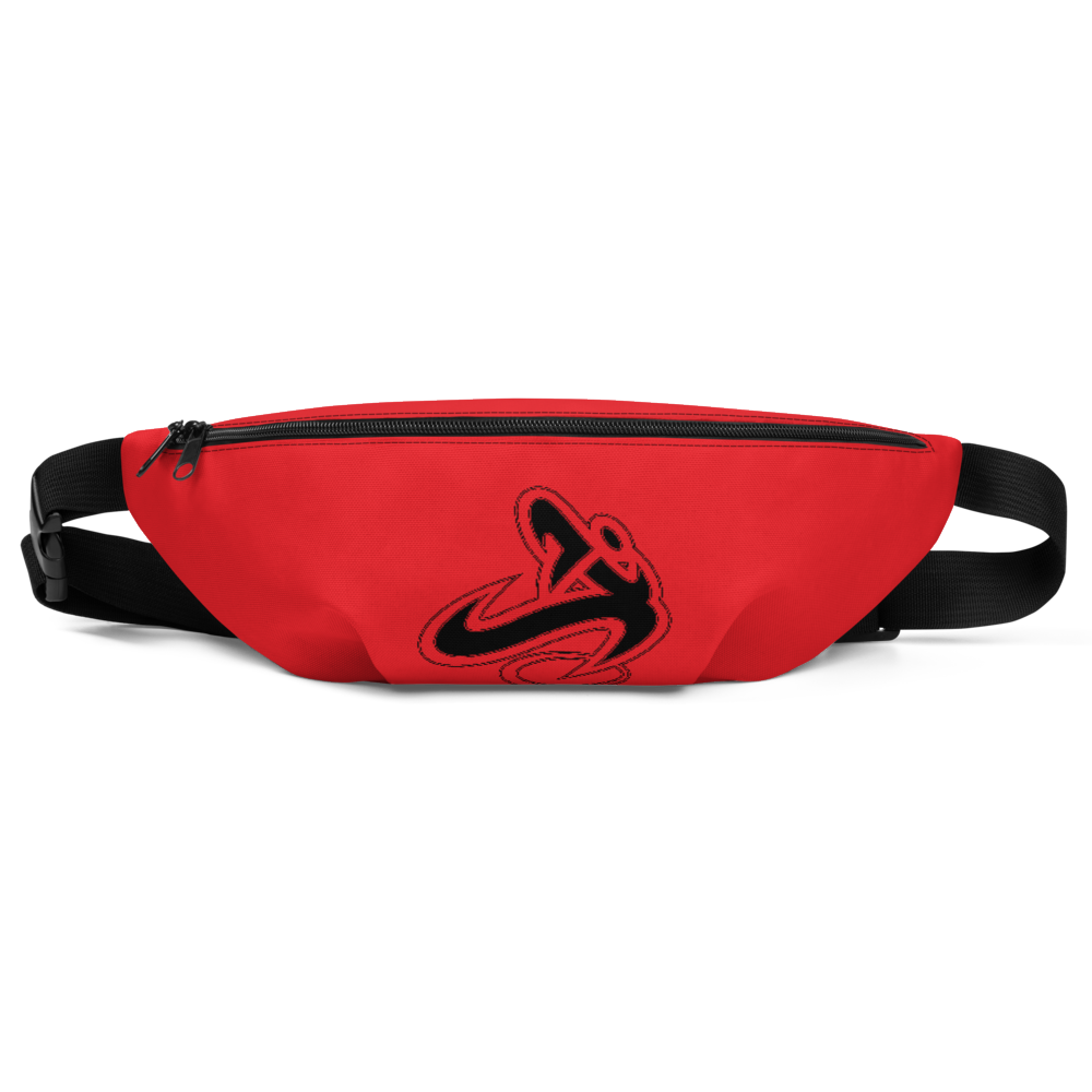 Athletic Apparatus Red 1 Black Logo Fanny Pack - Athletic Apparatus