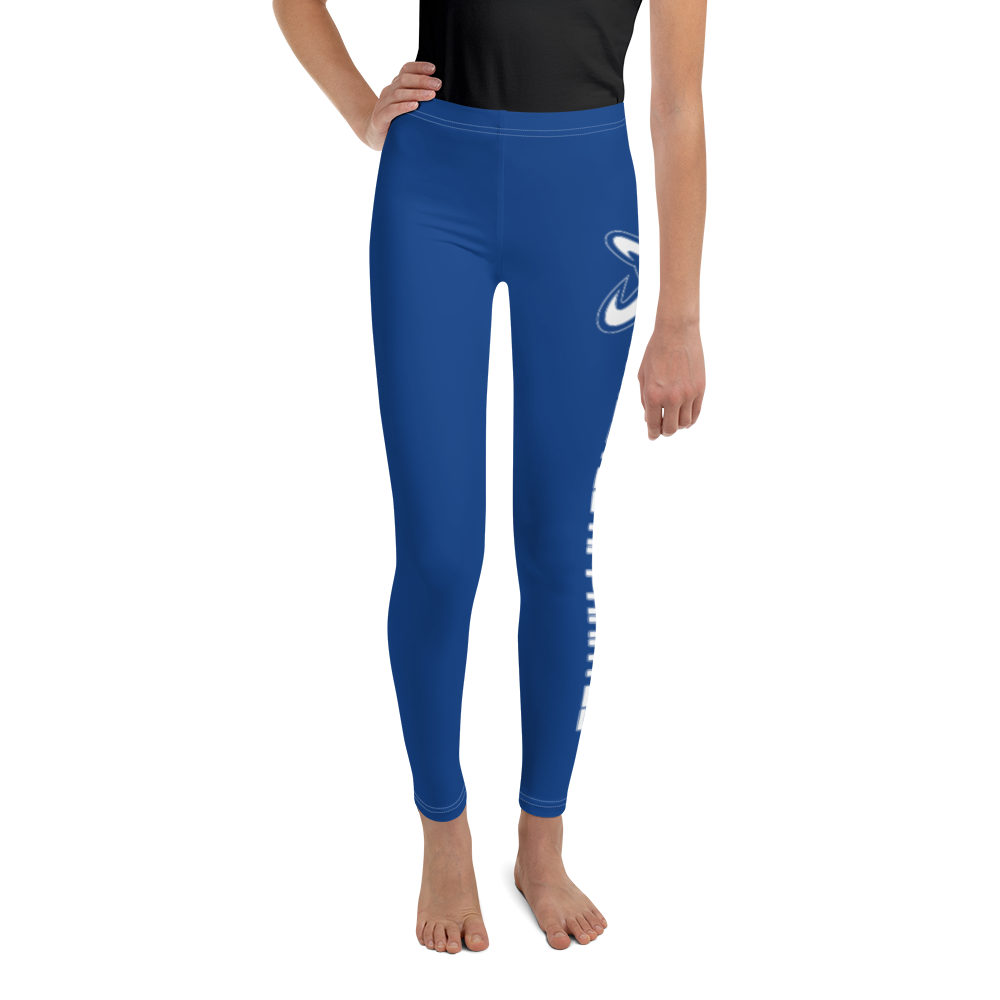 
                      
                        Athletic Apparatus Blue 2 White logo White stitch V2 Youth Leggings - Athletic Apparatus
                      
                    