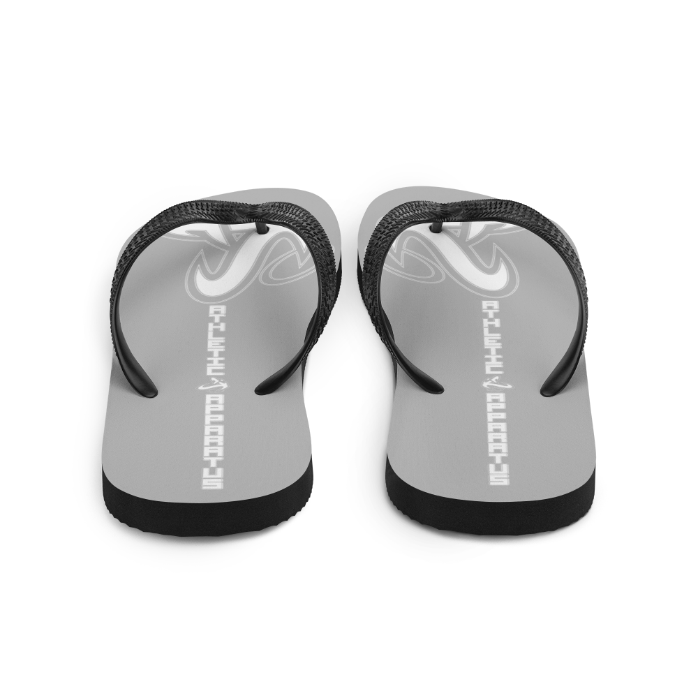 
                      
                        Athletic Apparatus Grey 2 White logo Flip-Flops - Athletic Apparatus
                      
                    