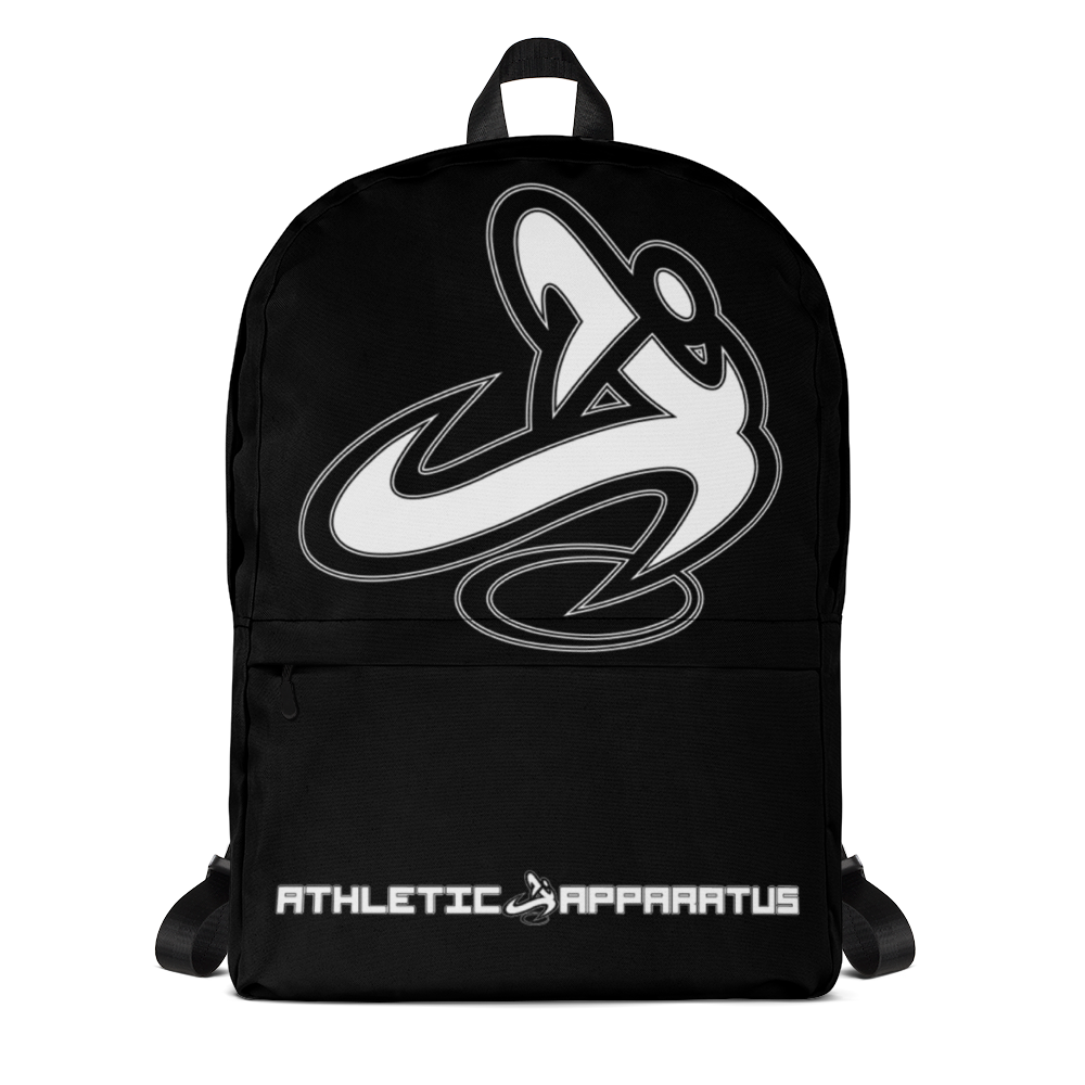 
                  
                    Athletic Apparatus Black White logo Backpack - Athletic Apparatus
                  
                