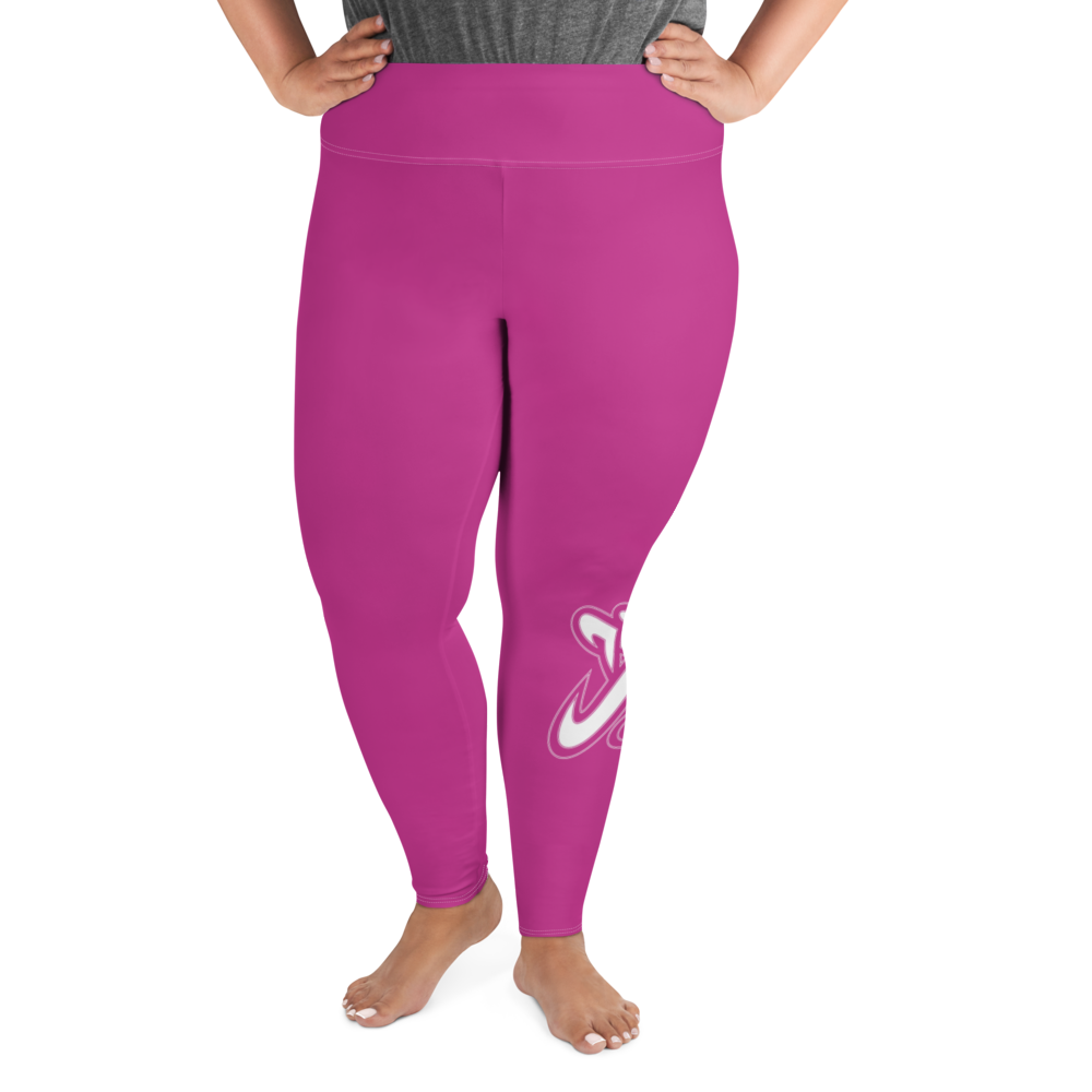 
                      
                        Athletic Apparatus Pink White logo White stitch V3 Plus Size Leggings - Athletic Apparatus
                      
                    