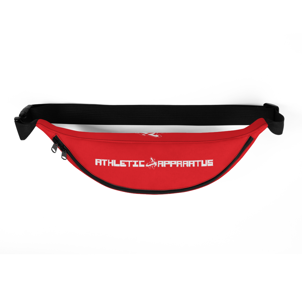 
                  
                    Athletic Apparatus Red 1 White Logo Fanny Pack - Athletic Apparatus
                  
                