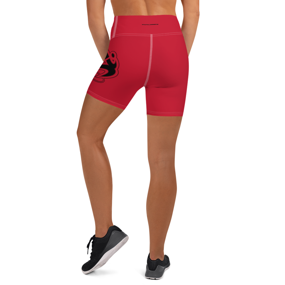 
                  
                    Athletic Apparatus Red Black Logo White stitch Yoga Shorts - Athletic Apparatus
                  
                