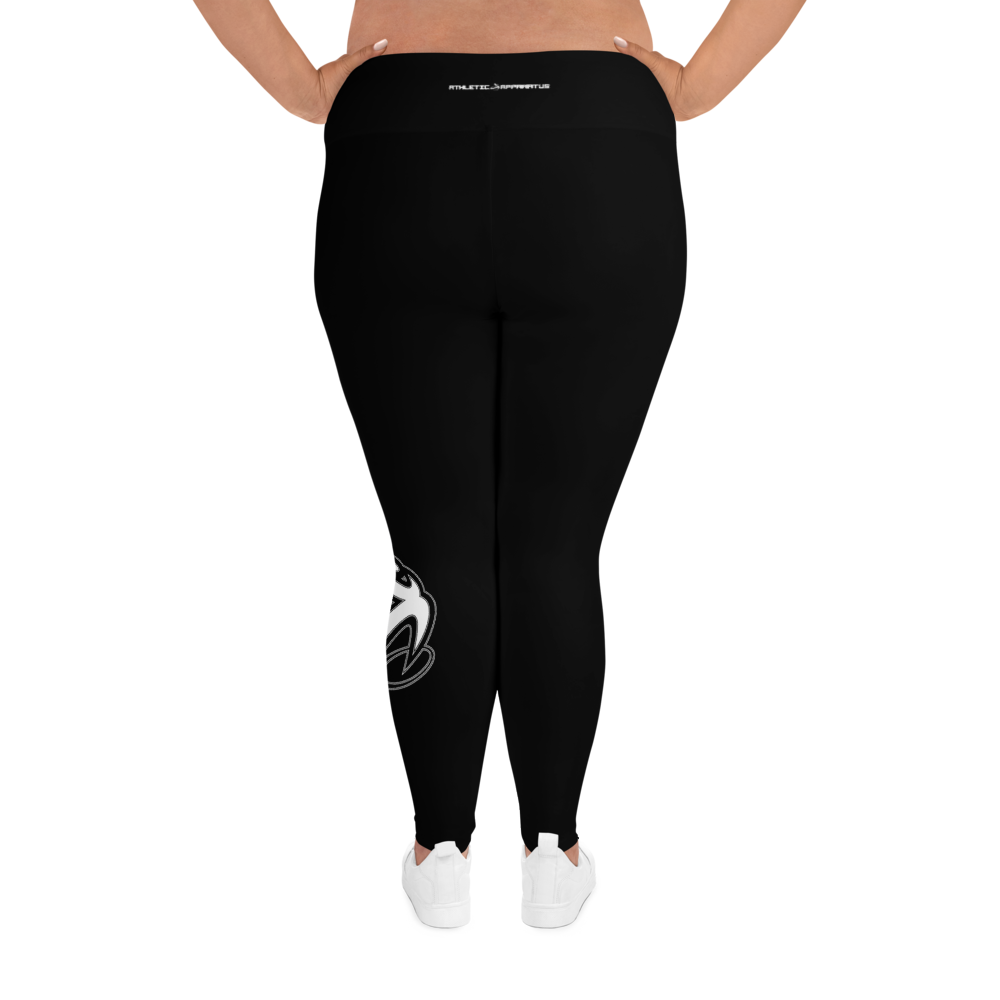 
                      
                        Athletic Apparatus Black White logo V3 Plus Size Leggings - Athletic Apparatus
                      
                    