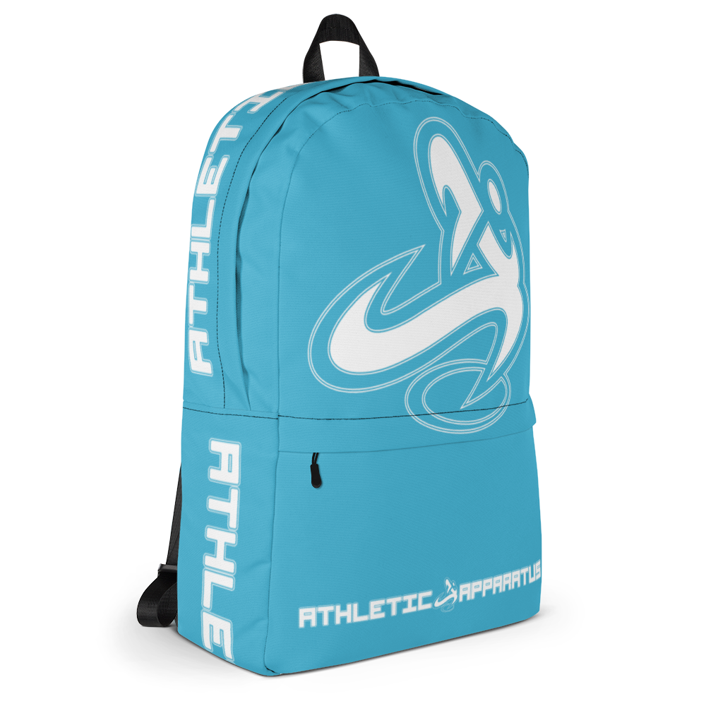 
                      
                        Athletic Apparatus Blue 7 White logo Backpack - Athletic Apparatus
                      
                    