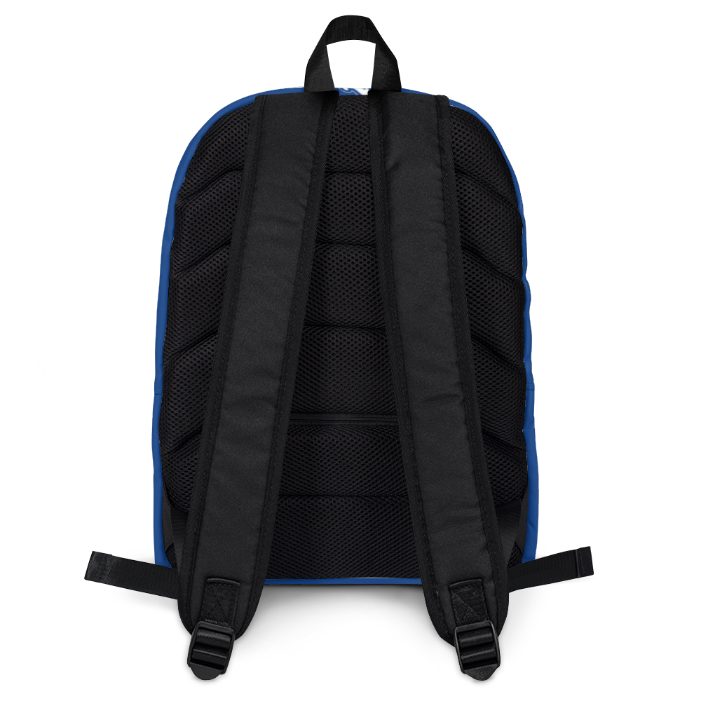 Athletic Apparatus Blue 2 White logo Backpack - Athletic Apparatus
