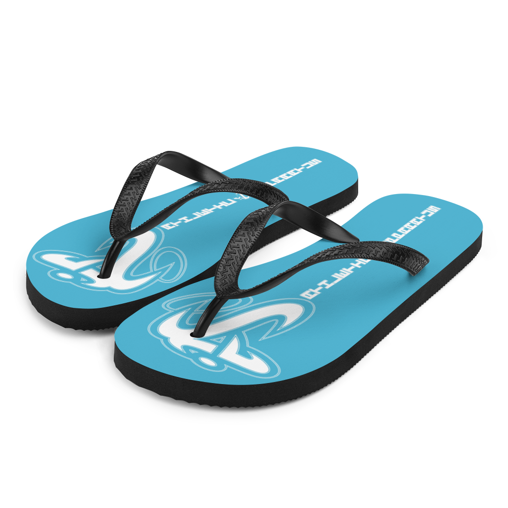 
                      
                        Athletic Apparatus Blue 7 White logo Flip-Flops - Athletic Apparatus
                      
                    