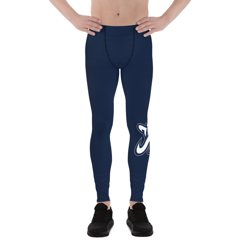 
                      
                        Athletic Apparatus Navy White logo V3 Men's Leggings - Athletic Apparatus
                      
                    