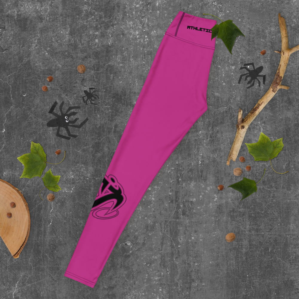 
                      
                        Athletic Apparatus Pink Black logo V3 Yoga Leggings - Athletic Apparatus
                      
                    