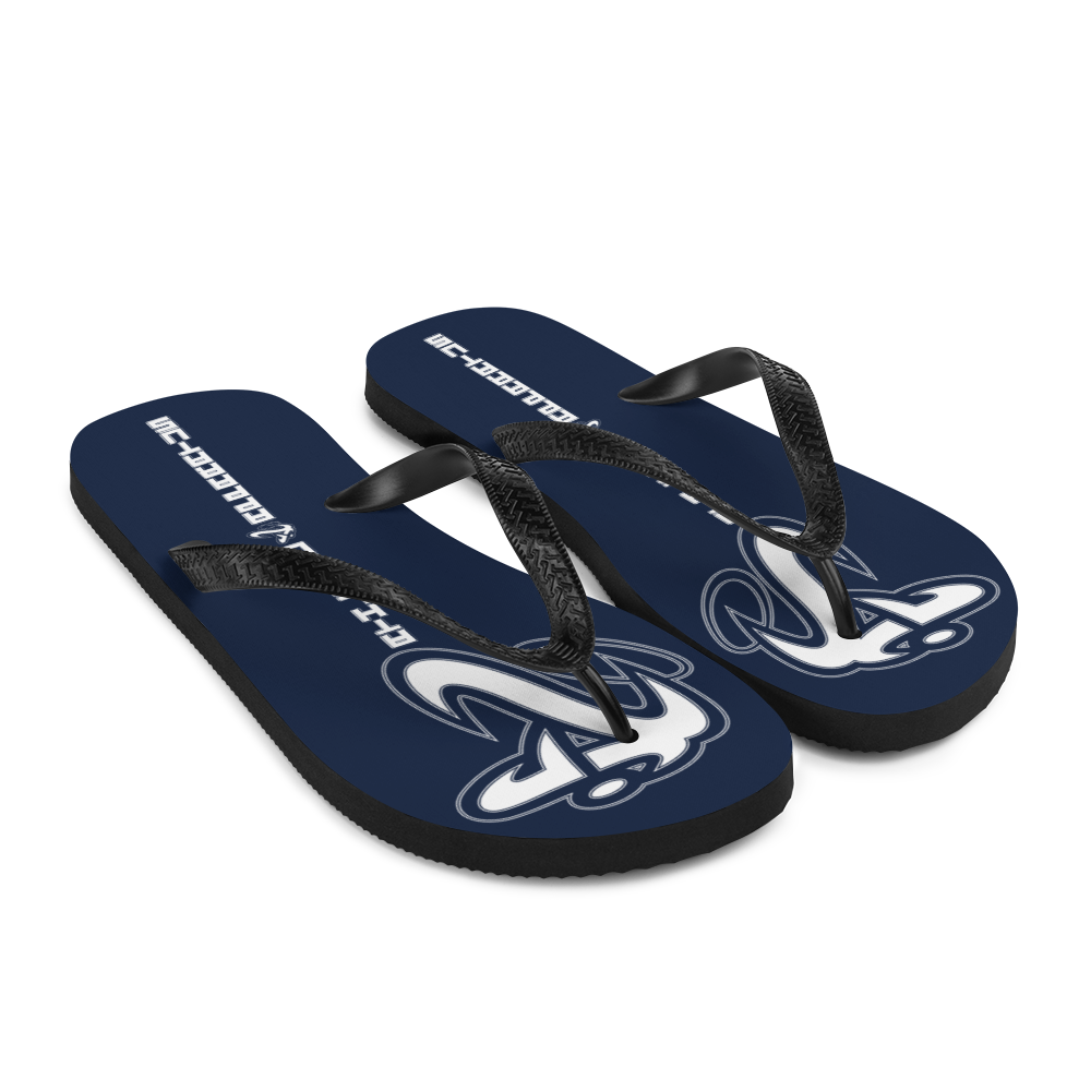 
                      
                        Athletic Apparatus Navy White logo Flip-Flops - Athletic Apparatus
                      
                    