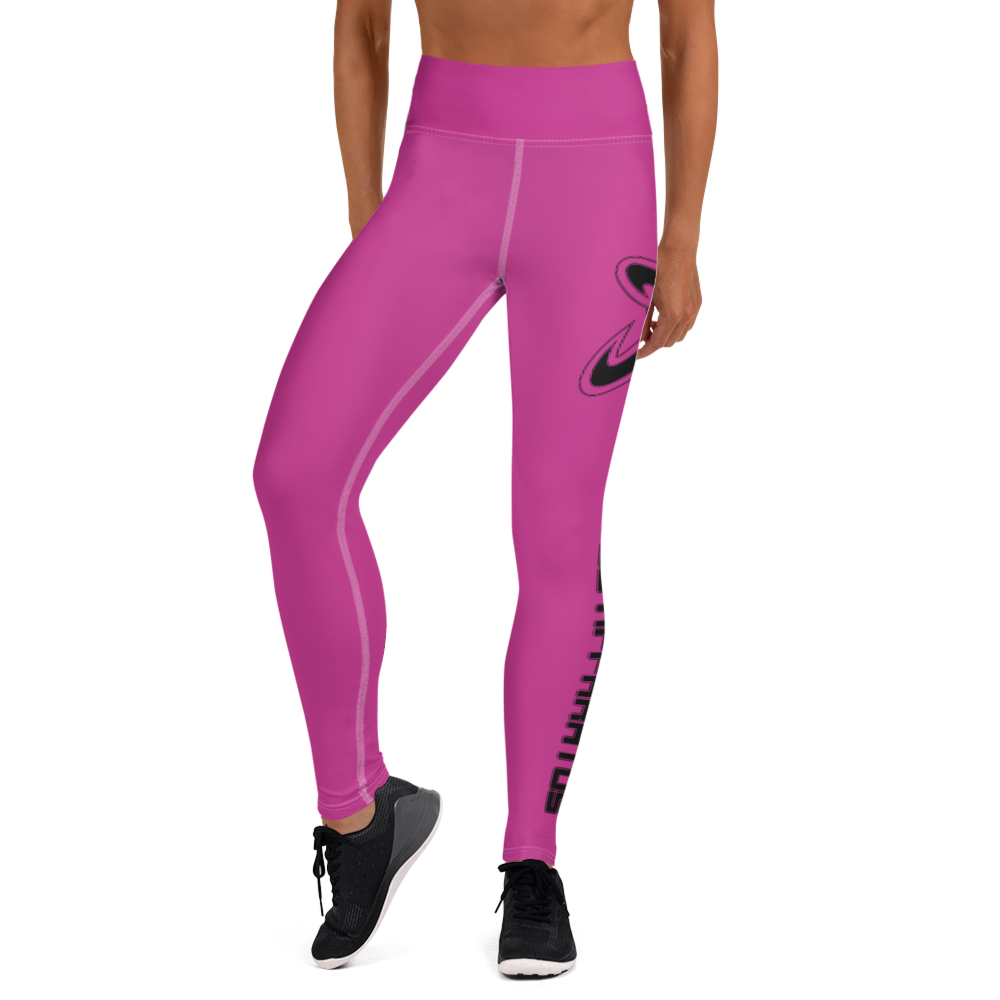 
                  
                    Athletic Apparatus Pink Black logo White stitch Yoga Leggings - Athletic Apparatus
                  
                