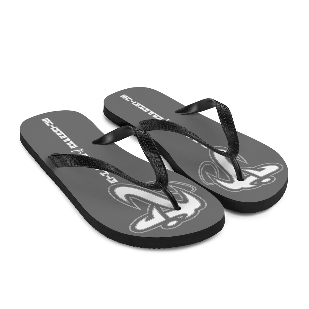 
                  
                    Athletic Apparatus Grey White logo Flip-Flops - Athletic Apparatus
                  
                