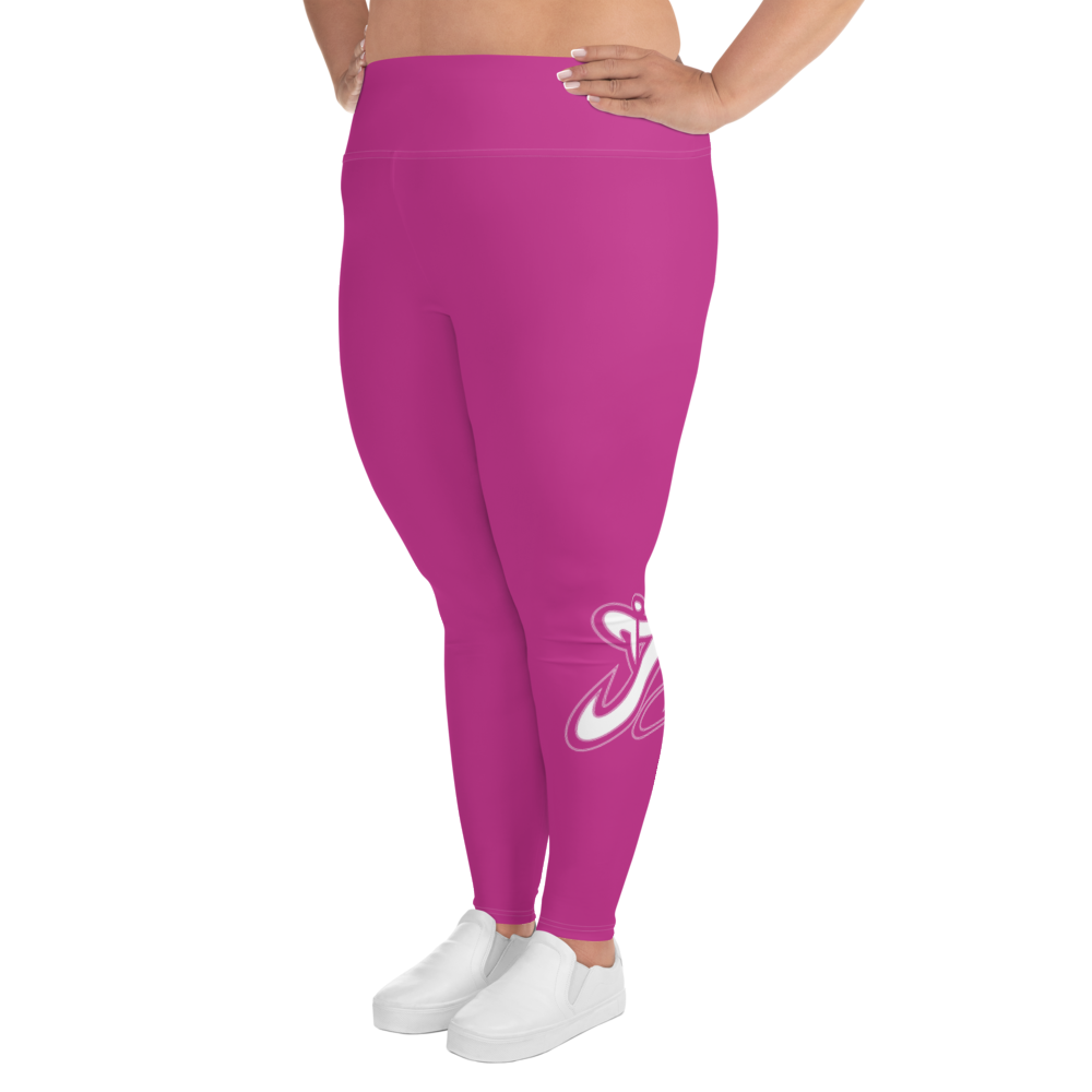 
                      
                        Athletic Apparatus Pink White logo White stitch V3 Plus Size Leggings - Athletic Apparatus
                      
                    