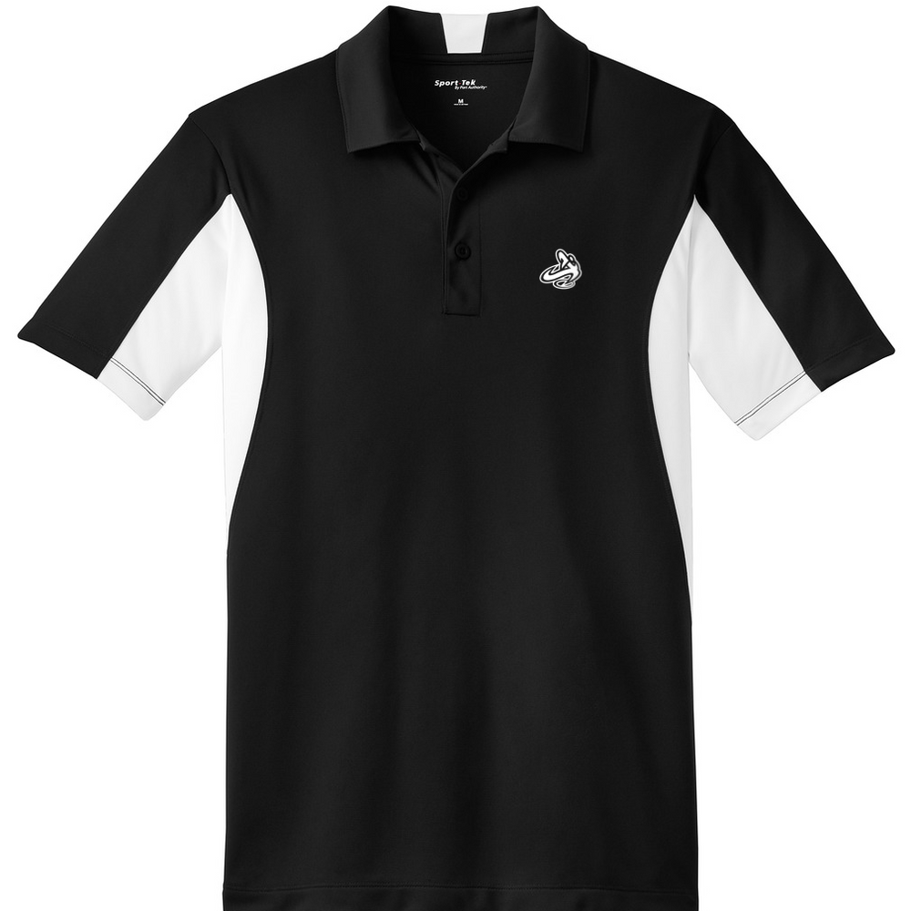 Athletic Apparatus Men's Embroidered Side Blocked Micropique Polo or Similar - Athletic Apparatus