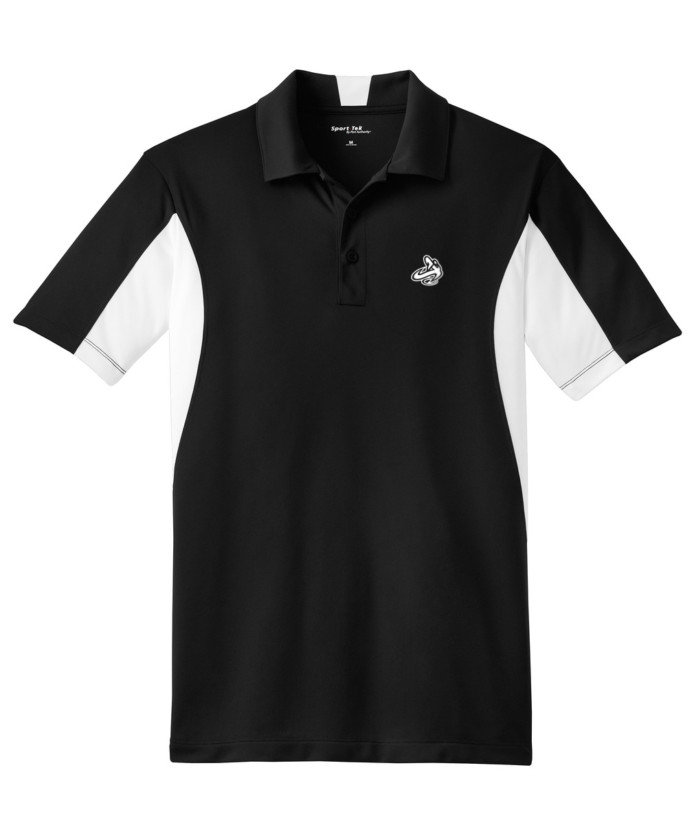 Athletic Apparatus Men's Embroidered Side Blocked Micropique Polo or Similar - Athletic Apparatus