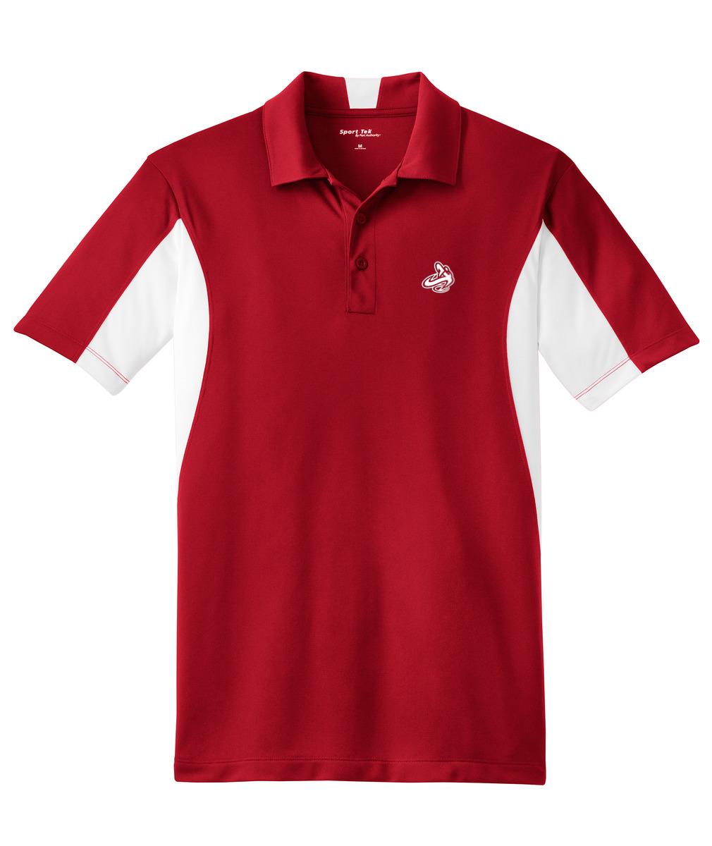 Athletic Apparatus Men's Embroidered Side Blocked Micropique Polo or Similar - Athletic Apparatus