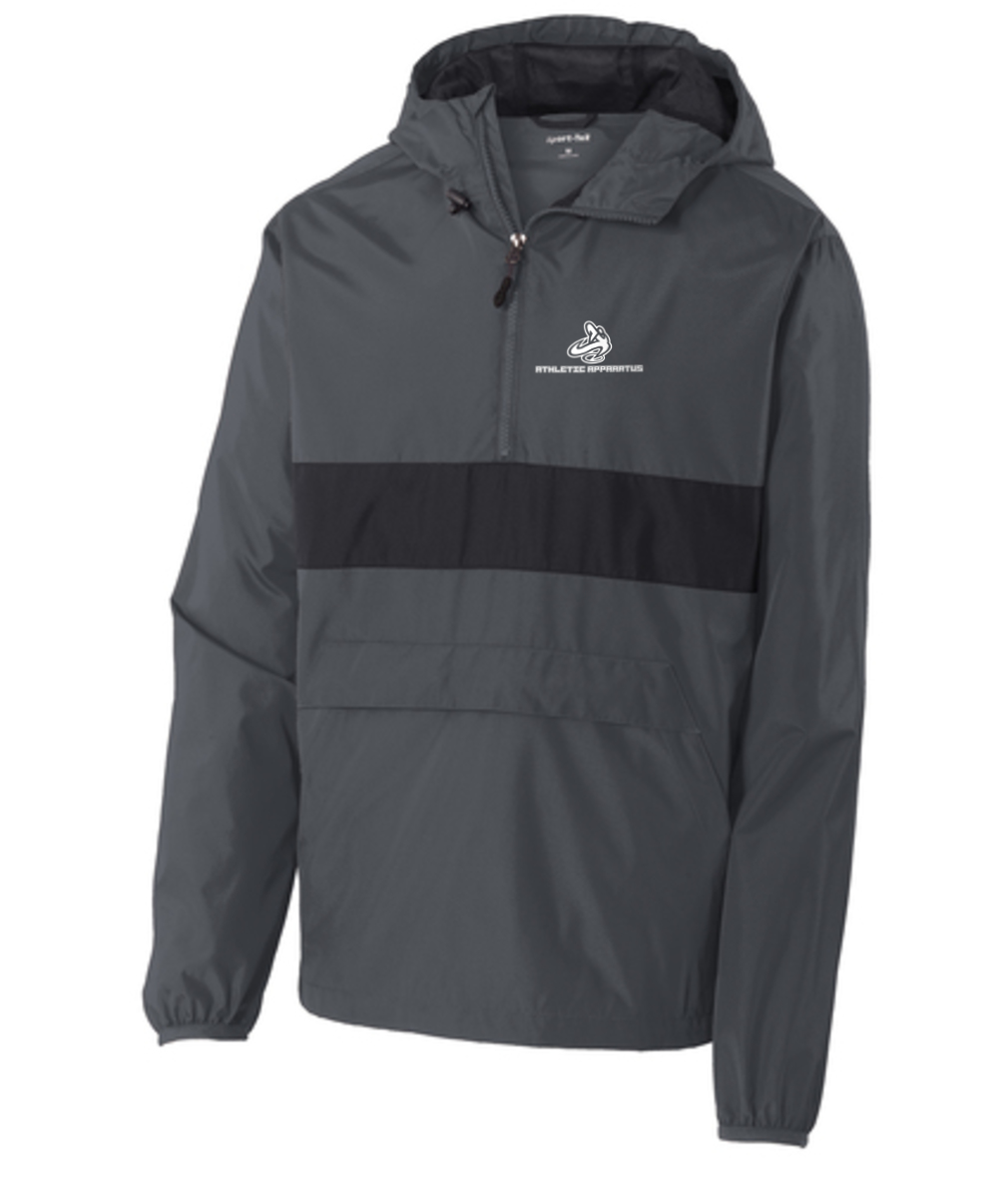 A.A. Embroidered Sport-Tek® Men's Zipped Pocket Anorak Jacket or Similar