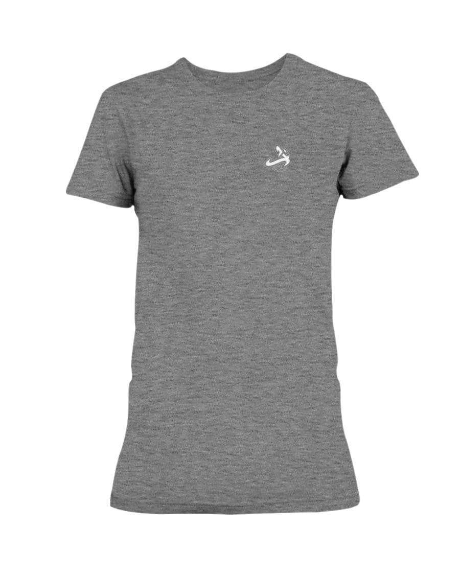 Athletic Apparatus WL Ladies Heavy Cotton T-Shirt - Athletic Heather - Athletic Apparatus